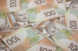 Canadian money 100s