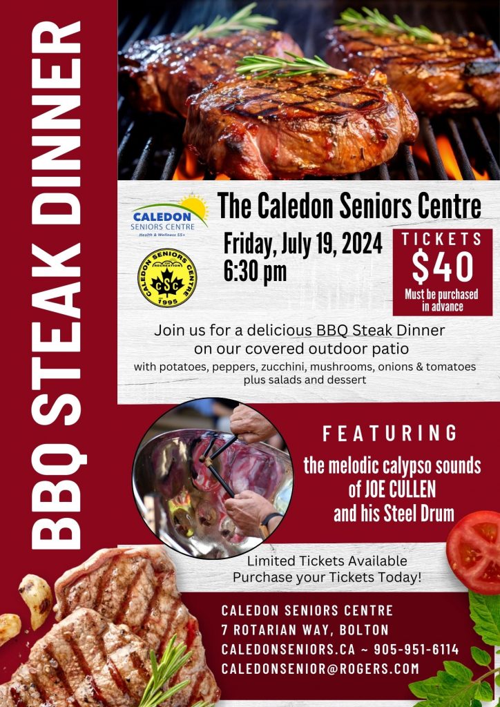 Summer Steak BBQ July 19 1