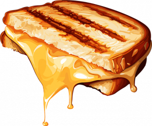 1Grilled cheese