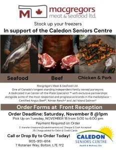 Holiday Fundraisers 1 Macgregors Meat Flyer 3